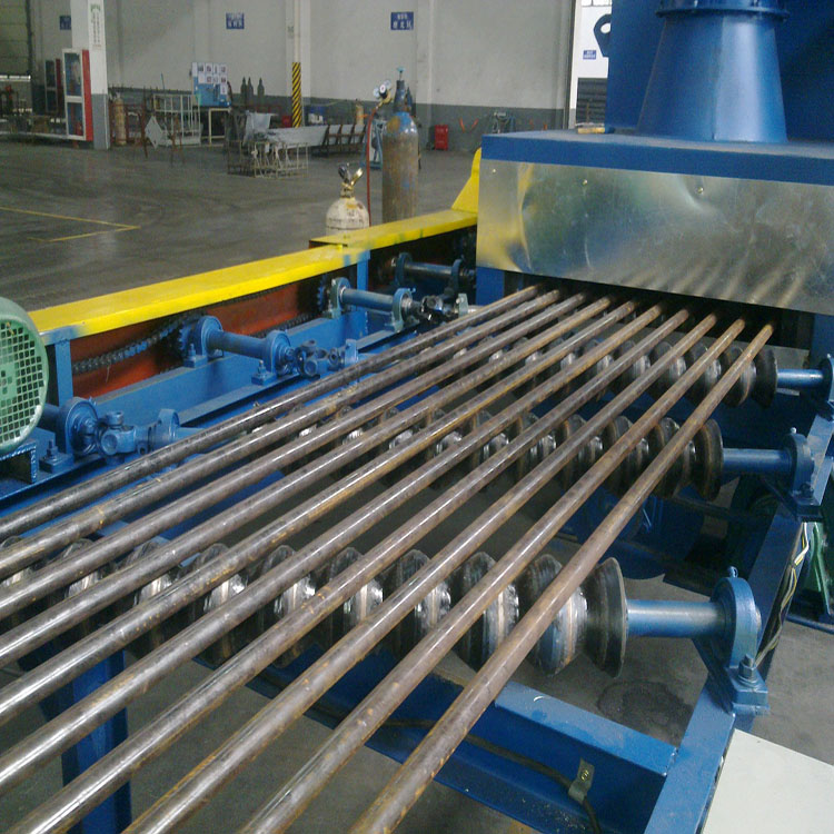 Aku Beam Lan Plate Conveyor Tipe Shot Blasting Machine